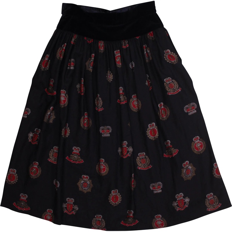 80s Midi Skirt by Escada