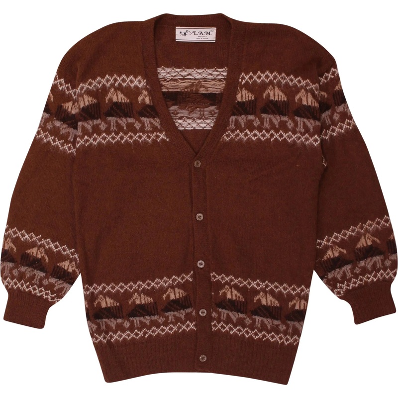 100% Alpaca Wool Cardigan