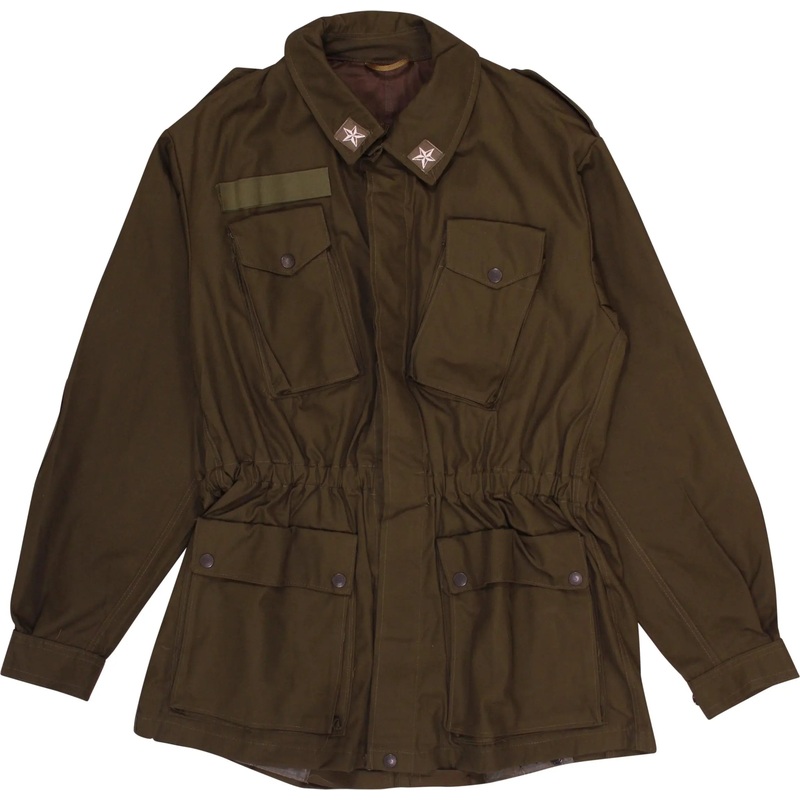 80s Army Military Jacket