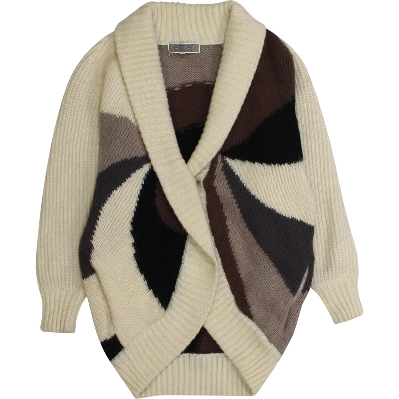 80s Chuncky Knitted Cardigan