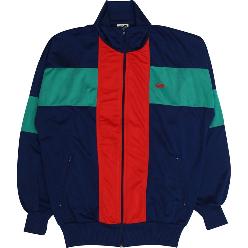 90s Color Block Track Jacket