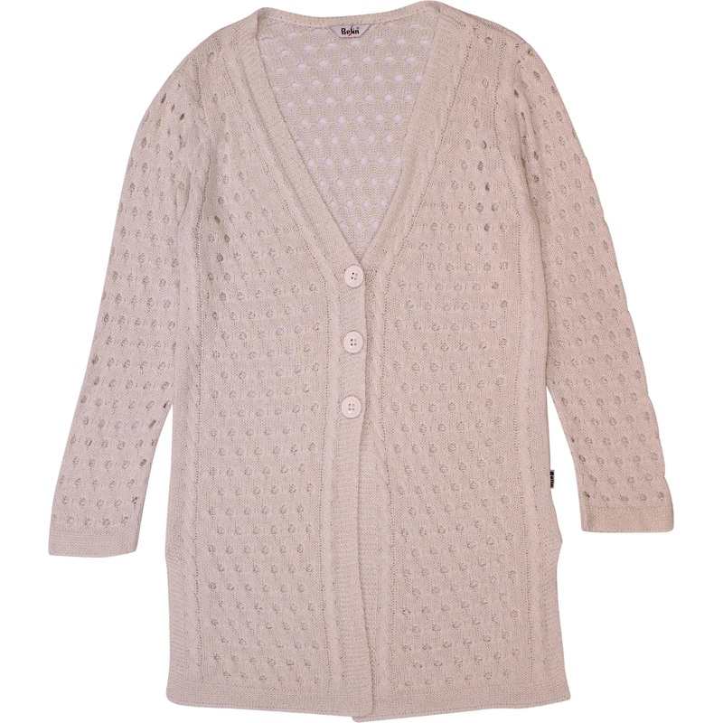 90s Crochet Long Sleeve Cardigan