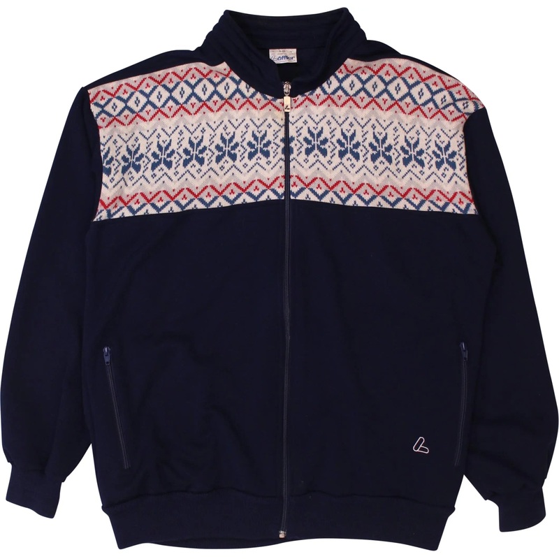 80s Cardigan with Knitted Details