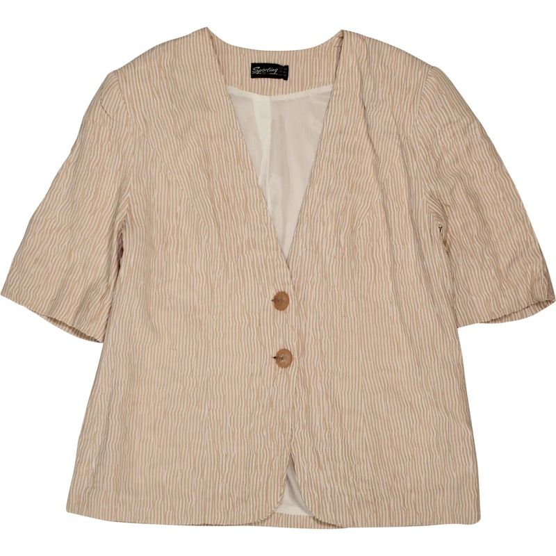 80s Striped Blazer