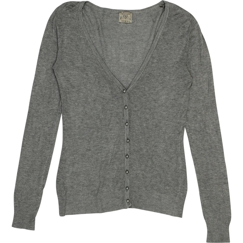 00s Grey Cardigan by Guess
