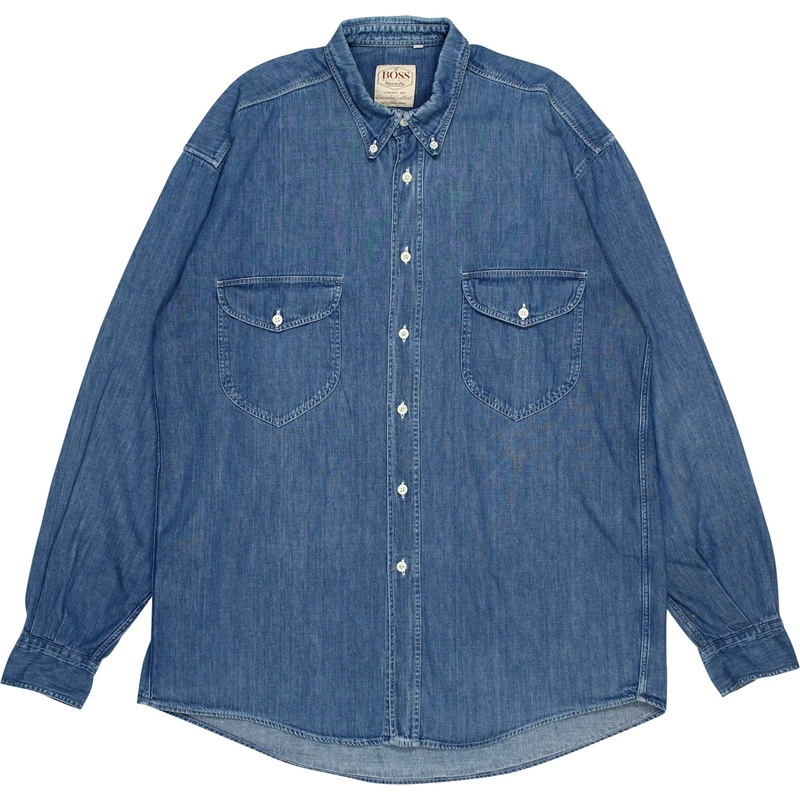 90s Denim Shirt by Hugo Boss