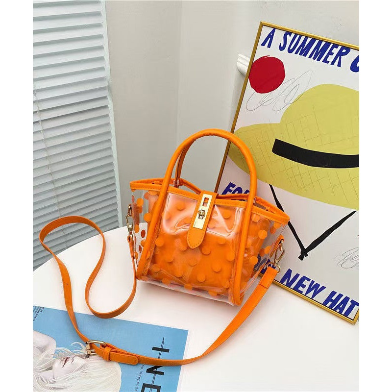 Cute Print Solid Durable Girls Tote Handbag