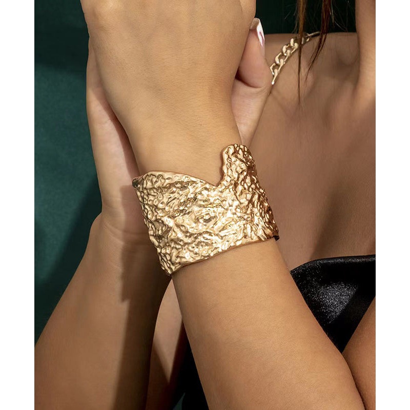 Casual Gold Stainless Steel Alloy Open Rings