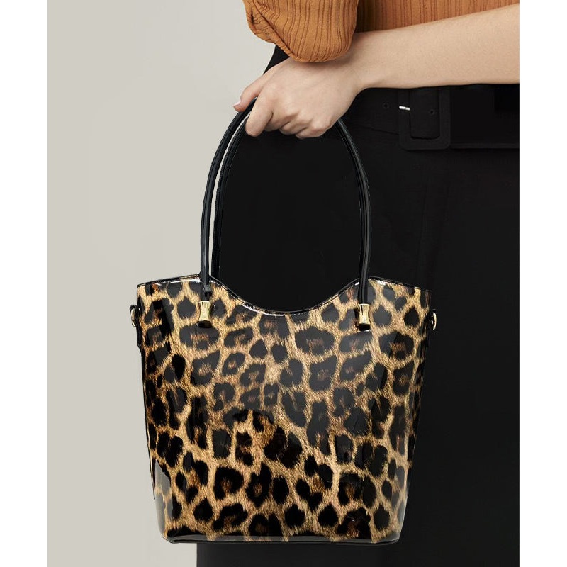 Original Design Leopard Large Capacity Shoulder Bags