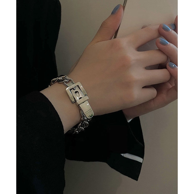 Fine Silk Stainless Steel Chain Chain Bracelet