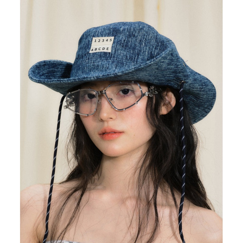 American Style Navy Outdoor Sports Versatile Cowboy Hat