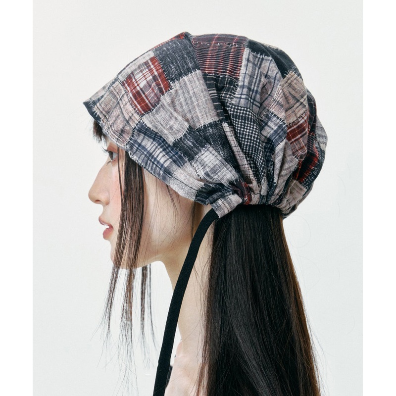 Beautiful Colorblock Breathable Drawstring Bonnie Hat