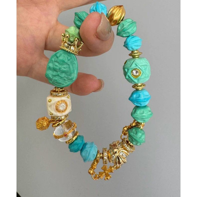 Modern Rainbow Alloy Mermaid Bracelets Charm Bracelet